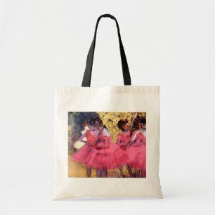 Pink Dancers, Edgar Degas Tote Bag
