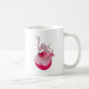 Pink Dancing Girl Coffee Mug