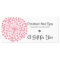 Pink Dandelion Flower Gift Certificate 2
