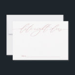Pink Date Night Ideas Newlywed Keepsake Card<br><div class="desc">These beautifully designed cards offer a unique way for wedding guests to share their favourite date night ideas with the bride and groom. Ideal for adding a personal touch to your special day, these cards ensure cherished keepsakes for the happy couple. Perfect for wedding receptions, bridal showers, and engagement parties....</div>