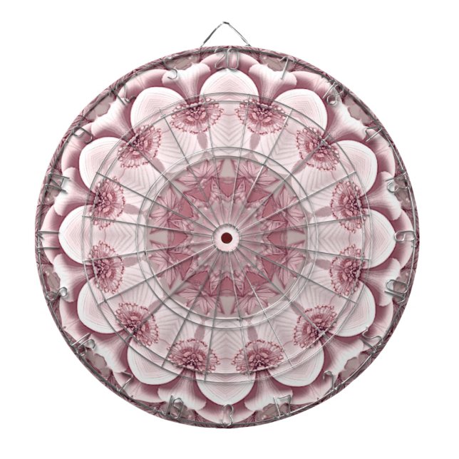 Pink Decorative Dartboard (Front)