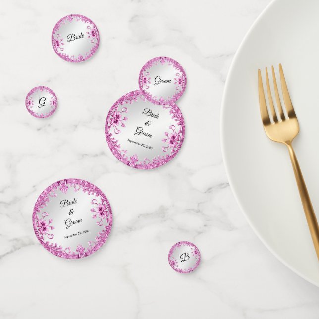Pink Decorative Table Confetti (Group)