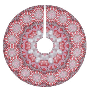 Pink Decorative Tree Skirt