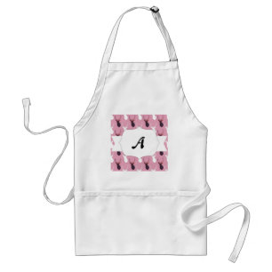 Pink Deer Seamless Pattern Standard Apron