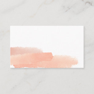 Pink delicate watercolor simple Wedding Table  Pla Place Card