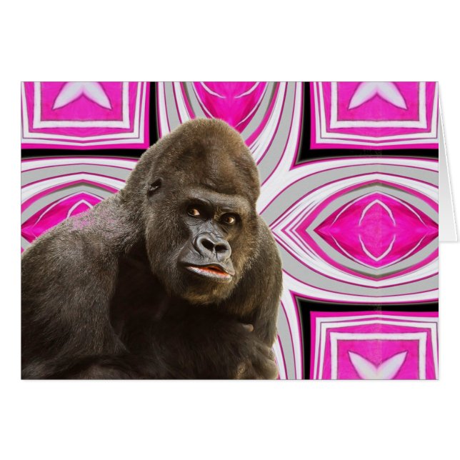 Pink Delight Gorilla (Front Horizontal)