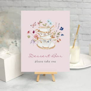 Pink Dessert Bar Poster