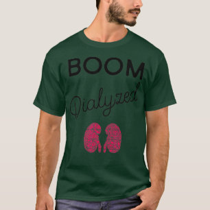 Pink Dialysis Nurse Women Kidney Transplant Tech T-Shirt