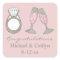 Pink Diamond Champagne Congratulations Wedding