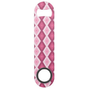 Pink diamond pattern