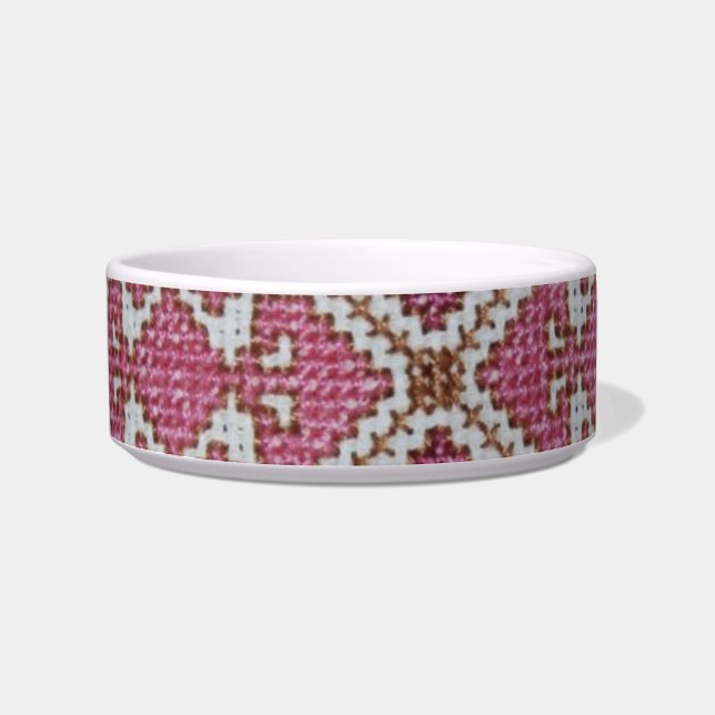 Pink Diamond Pet Bowl (Front)