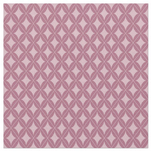 Pink Diamond shaped design Fabric