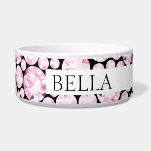 Pink Diamond Sparkly Gemstones Glam Dog