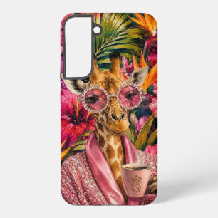 Pink Diamonds & Morning Glamour Samsung Galaxy Case