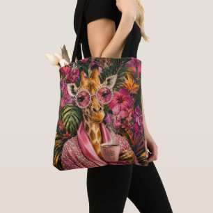 Pink Diamonds & Morning Glamour Tote Bag