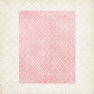 Pink Diamonds Scrapbook Paper