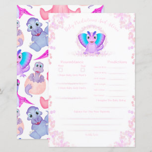 Pink Dinosaur Baby Shower Predictions And Advice