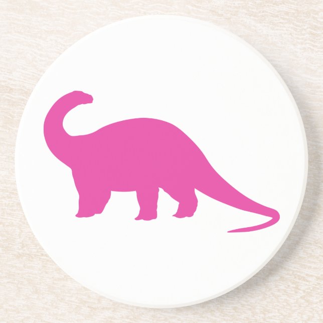 Pink Dinosaur Coaster (Front)