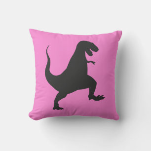 Pink Dinosaur Cushion