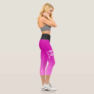 Pink  Disc Golf Yoga Pants