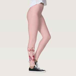Pink disco ball leggings