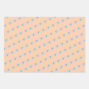 Pink Disco Ball, Party Art, Preppy, Preppy Style Wrapping Paper Sheet
