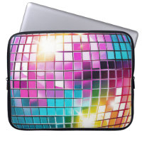 Pink Disco Ball Pattern
