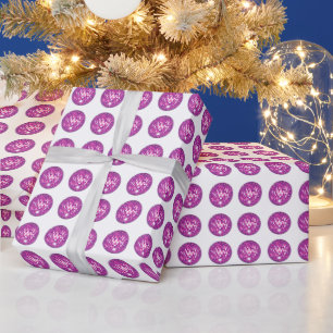 Pink Disco Ball Pattern  Wrapping Paper