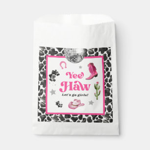 Pink Disco Cowgirl Party Favour Bags