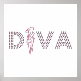 Pink Diva Poster