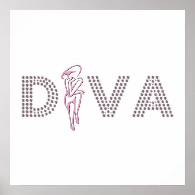 Pink Diva Poster (Front)