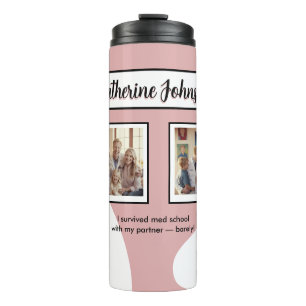 PINK Doctor Couple Thermal Cup in Full Color