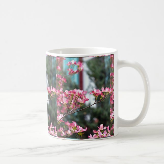 Pink Dogwood Coffee Mug (Right)