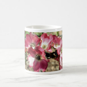 Pink Dogwood Flower Coffee Mug