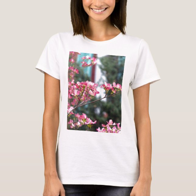 Pink Dogwood T-Shirt (Front)