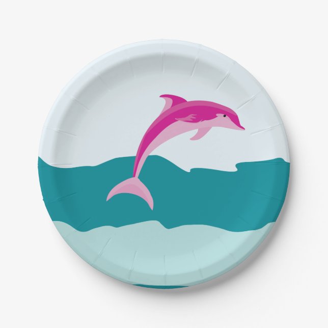 Pink Dolphin theme plates (Front)
