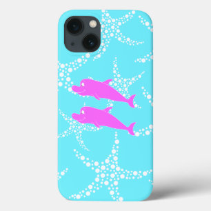 Pink Dolphins. iPhone 13 Case