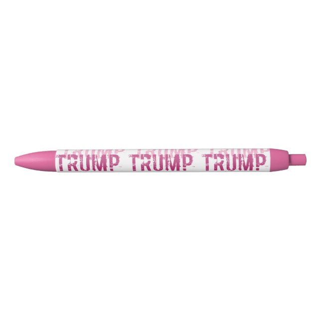 PINK Donald TRUMP President Election Gear Pen (Front)