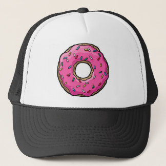 PINK DONUT TRUCKER HAT