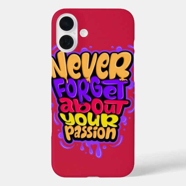 pink  doodle qoutes Case-Mate iPhone case (Back)