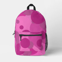 Pink dots backpack