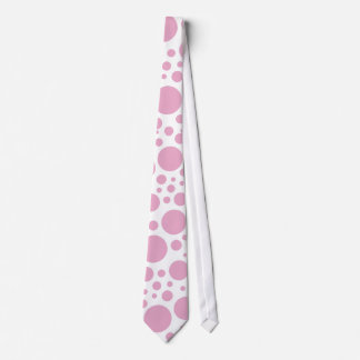 Pink dots Tie