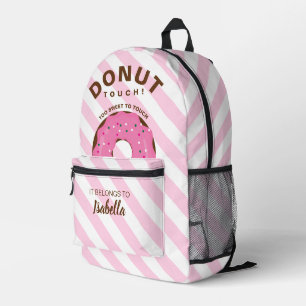 Pink Doughnut Backpack