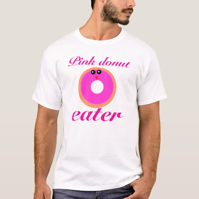pink doughnut T-Shirt (Front)
