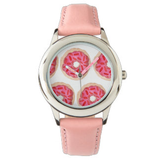 Pink Doughnuts Kids Watch