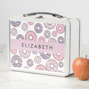 Pink Doughnuts, Purple Doughnuts, Sprinkles, Your Metal Lunch Box
