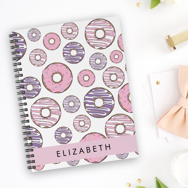Pink Doughnuts, Purple Doughnuts, Sprinkles, Your  Notebook (Creator Uploaded)