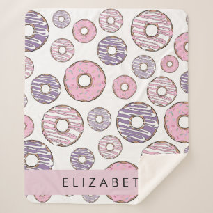 Pink Doughnuts, Purple Doughnuts, Sprinkles, Your Sherpa Blanket