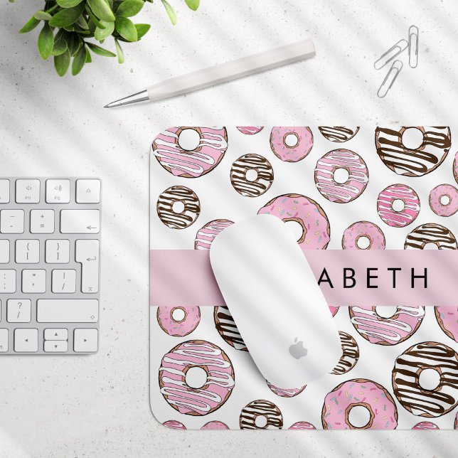 Pink Doughnuts, White Doughnuts, Sprinkles, Your N Mouse Mat (Creator Uploaded)