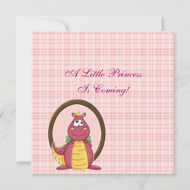 Pink Dragon Invitation (Front)